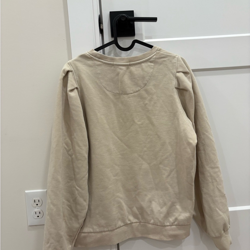 Marine Layer Enya Puff Sleeve Sweatshirt - Picture 5 of 7